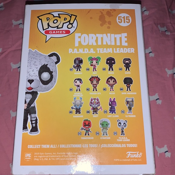 Pop games fortnite 515 P.A.N.D.A TEAM LEADER - Picture 5 of 16